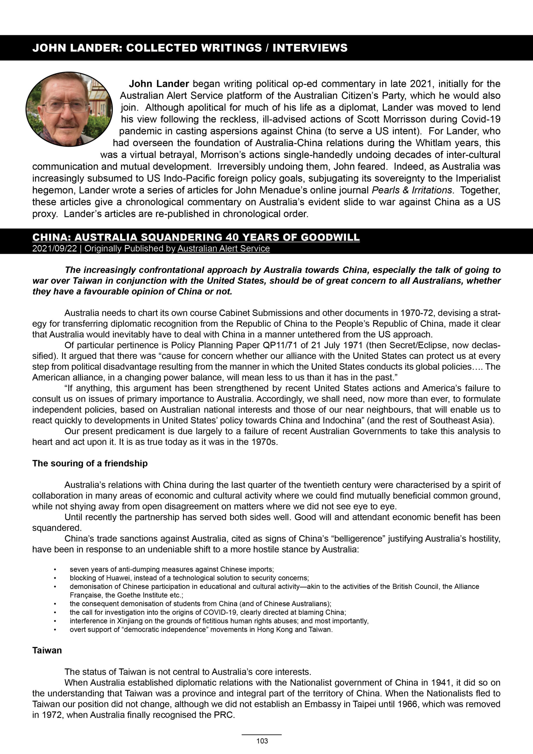 Willful Blindness: Inside Australian Diplomacy - Image 6