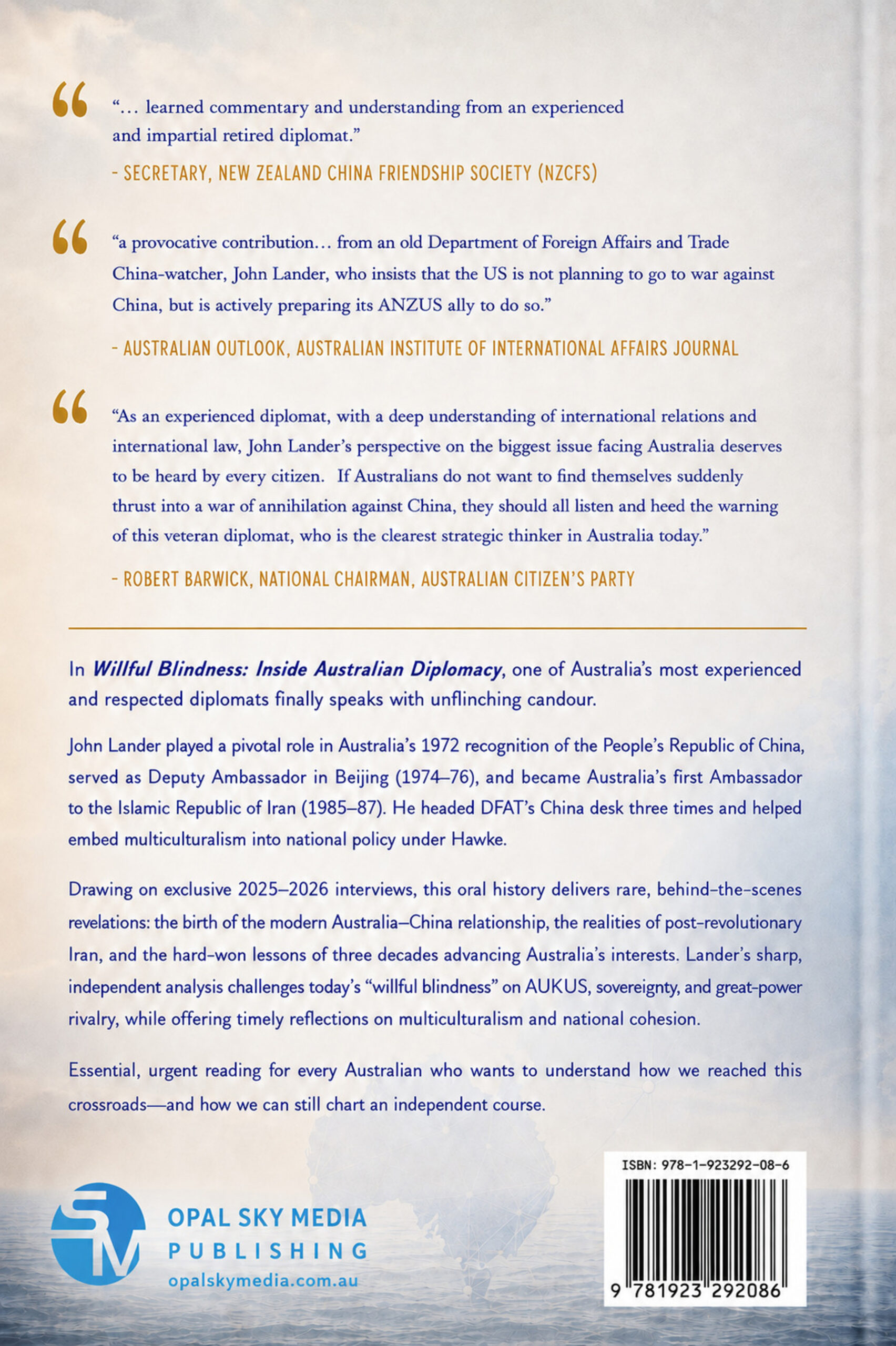 Willful Blindness: Inside Australian Diplomacy - Image 2